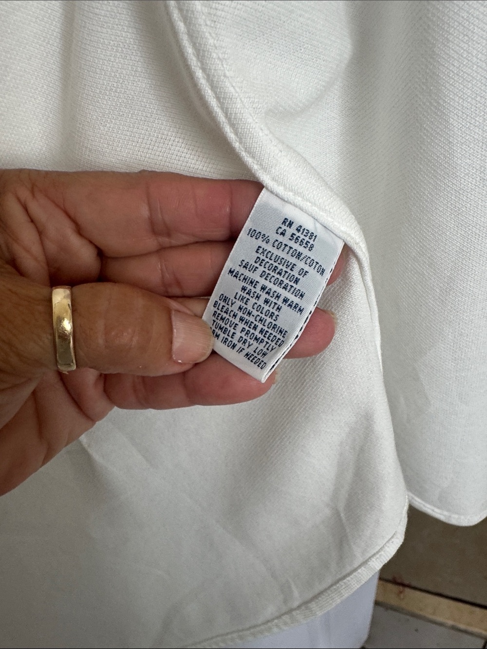 Ralph Lauren Women’s White Button-Down 100% Cotton Shirt with Pony Logo Sz S/P - Picture 4 of 6
